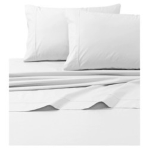 4-Piece 300TC Egyptian Cotton Percale Sheet Set - Picture 1 of 1